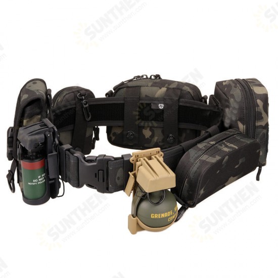 Protector Plus 130x5.2cm Nylon Waist Belts Military Tactical Belt Outdoor Hunting Camping Adjustable Belts