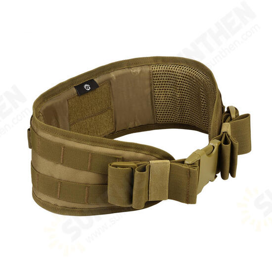 Protector Plus Molle Tactical Belt Nylon Belt Waist Holder Outdoor Sport Hunting Camping Military Waistband