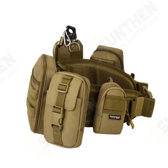 Protector Plus Molle Tactical Belt Nylon Belt Waist Holder Outdoor Sport Hunting Camping Military Waistband