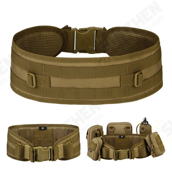 Protector Plus Molle Tactical Belt Nylon Belt Waist Holder Outdoor Sport Hunting Camping Military Waistband