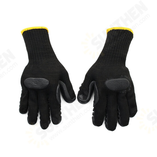 Rubber Touch Screen Gloves Anti-slip Shockproof Worker Safe Gloves Thickened Mining Drill Work Tactical Gloves for Women Men