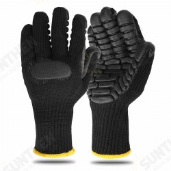 Rubber Touch Screen Gloves Anti-slip Shockproof Worker Safe Gloves Thickened Mining Drill Work Tactical Gloves for Women Men