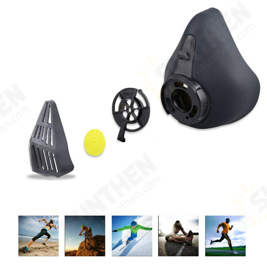 Running Fitness Mask For Workout Training Oxygen High Altitude 6 Levels Air Flow Running Fitness Mask For Workout Training Oxygen High Altitude 6 Levels Air Flow