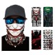 Skull Multifunction Face Scarf Cover Mask,Sun Dust Bandanas,Headscarf UV Protection Neck Gaiter,Sun Protection for Fishing Motorcycling Running Clibming