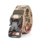 CM9S 125cm Magnetic Buckle Heavy Duty Tactical Belt Camouflage Quick Release Nylon Waist Belt