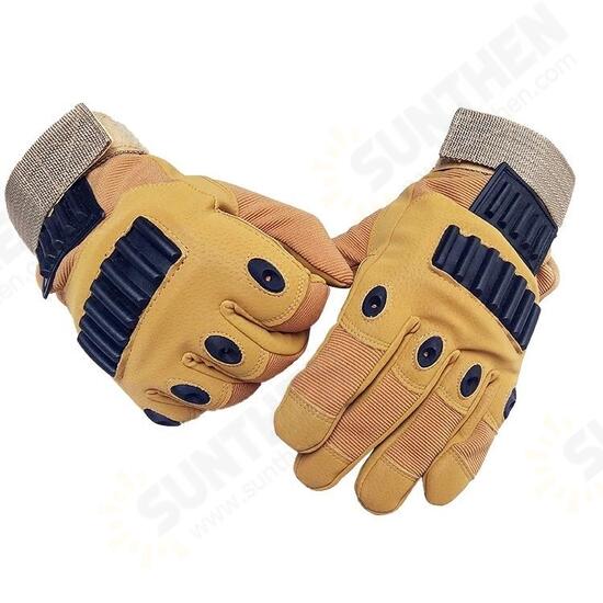 Tactical Full Finger Glove Outdoor Hunting Sport Cycling Slip Resistant Gloves