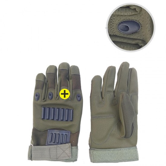 Tactical Full Finger Glove Outdoor Hunting Sport Cycling Slip Resistant Gloves