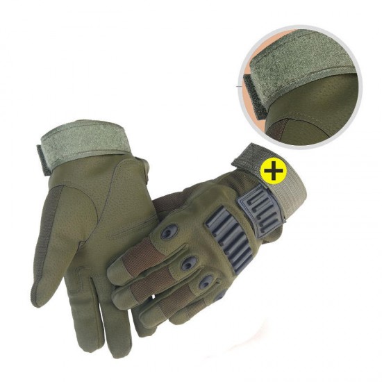 Tactical Full Finger Glove Outdoor Hunting Sport Cycling Slip Resistant Gloves