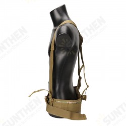 Tactical Molle Belt Combat Girdle Wear Proof H-shaped Adjustable Soft Padded Men Army Military Gear Tactical Molle Belt Combat Girdle Wear Proof H-shaped Adjustable Soft Padded Men Army Military Gear