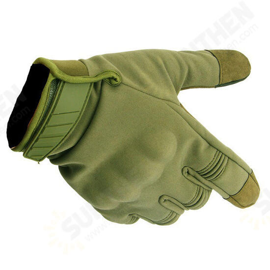 Full Finger Tactical Gloves Touch Screen Slip Resistant Glove For Cycling Camping Hunting