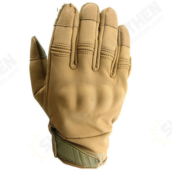 Full Finger Tactical Gloves Touch Screen Slip Resistant Glove For Cycling Camping Hunting