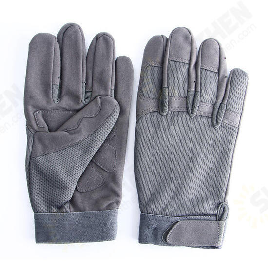 Outdoor Soft Tactical Gloves Full Finger Glove Slip Resistant For Cycling Camping Hunting