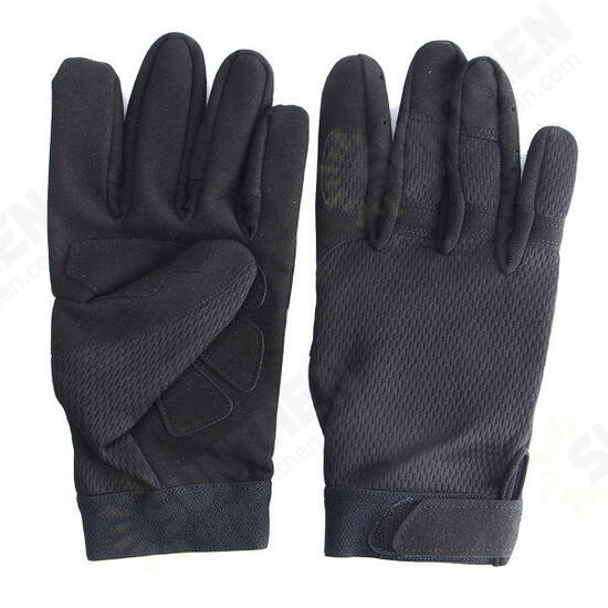 Outdoor Soft Tactical Gloves Full Finger Glove Slip Resistant For Cycling Camping Hunting