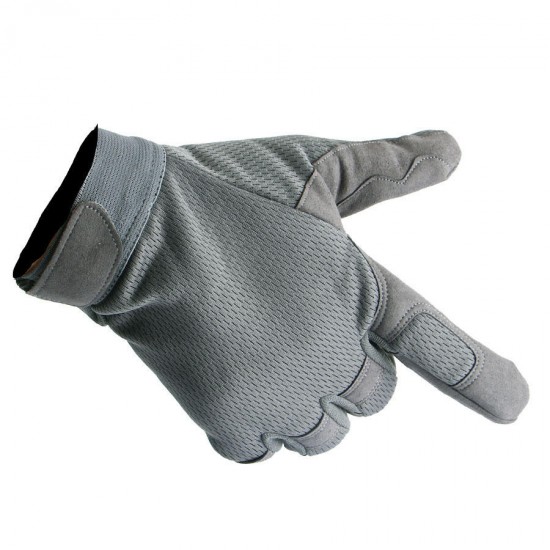 Outdoor Soft Tactical Gloves Full Finger Glove Slip Resistant For Cycling Camping Hunting