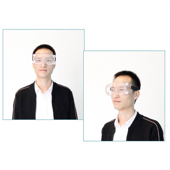 Transparent Anti-Fog Windproof Safety Protective Goggles For Lab Eye Protection Work Security Outdoor Glasses