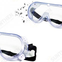 Transparent Anti-Fog Windproof Safety Protective Goggles For Lab Eye Protection Work Security Outdoor Glasses Transparent Anti-Fog Windproof Safety Protective Goggles For Lab Eye Protection Work Security Outdoor Glasses