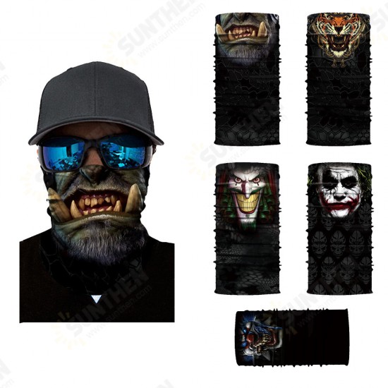 Unisex Multifunction Face Scarf Cover Mask,Sun Dust Bandanas,UV Protection Neck Gaiter,Dustproof Windproof Headband for Fishing Motorcycling Running