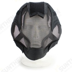 V6 Full Face Mask Mesh Breathable Protective Hunting Airsoft Tactical CS Game Men Women Masks Outdoor Cycling