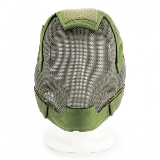 V6 Full Face Mask Mesh Breathable Protective Hunting Airsoft Tactical CS Game Men Women Masks Outdoor Cycling