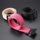 120cm Adjustable Canvas Tactical Belt Leisure Waist Belts with Zinc Alloy Buckle