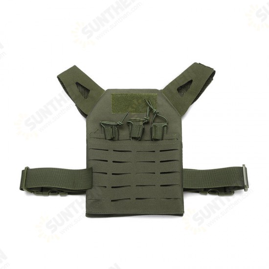 Children Tactical Vest Amphibious Forces Molle Vest Outdoor Hunting Fishing Training Waistcoat