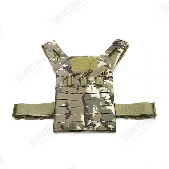 Children Tactical Vest Amphibious Forces Molle Vest Outdoor Hunting Fishing Training Waistcoat