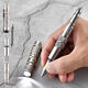 EDC Tactical Pen Aluminum Alloy Attack Head Emergency Blade Flashlight Outdoor Safe Security Tool