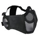 Outdoor CS Game Steel Wire Face Mask Breathable Protection Half Mask Outdoor Hunting Tactical Equipment Outdoor CS Game Steel Wire Face Mask Breathable Protection Half Mask Outdoor Hunting Tactical Equipment