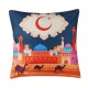 130x150cm Cotton Linen Ramadan Eid Wall Hanging Pillow Office Pillowcase Decorations