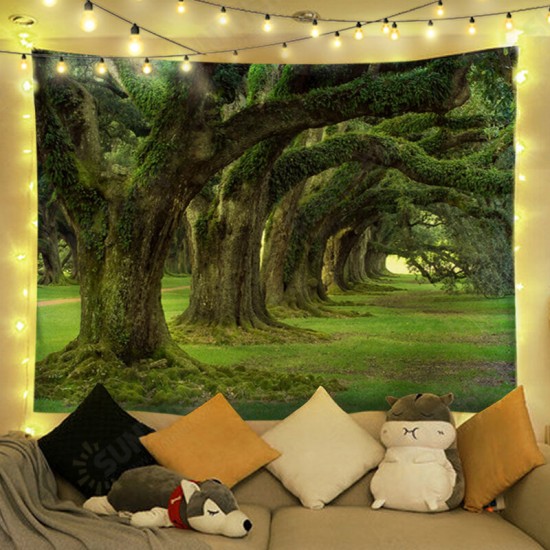 Forest Home Living Tapestry Wall Hanging Tapestries Wall Blanket Wall Art Wall Decor