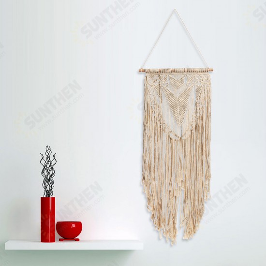 Handmade Macrame Wall Hanging Woven Art Macrame Tapestry Boho Home Decor