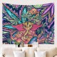 Hippie Elephant Bohemian Mandala Tapestry Wall Hanging Printed Home Decoration