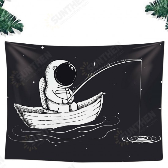 Spaceman Series Background Cloth Hanging Cloth Tapestry Room Cloth Painting Decoration