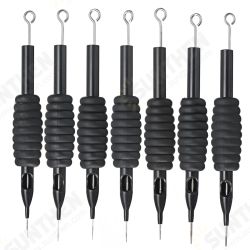 1RL/3RL/5RL/7RL/9RL/11RL/13RL/14RL Disposable Tattoo Machine Sterile Tattoo Needle With Tube 3/4inch Silicone Grip Tips 1RL/3RL/5RL/7RL/9RL/11RL/13RL/14RL Disposable Tattoo Machine Sterile Tattoo Needle With Tube 3/4inch Silicone Grip Tips