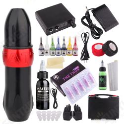 Rocket Tattoo Pen Rotary Tattoo Machine Gun Permanent Makeup Machine Space Aluminum Cartridge Tattoo Gun Equipment Rocket Tattoo Pen Rotary Tattoo Machine Gun Permanent Makeup Machine Space Aluminum Cartridge Tattoo Gun Equipment