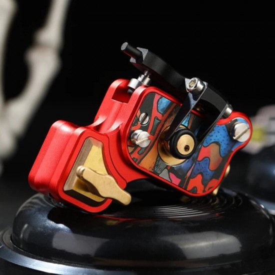 Rotary Spring Tattoo Machine With Coreless Motor Fast Speed For Liner Shader Supply