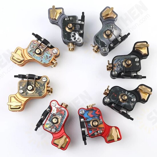 Rotary Spring Tattoo Machine With Coreless Motor Fast Speed For Liner Shader Supply