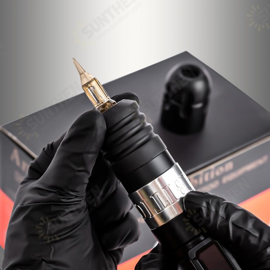 Wireless Tattoo Pen Machine with Portable Power Brushless Motor Digital LED Display For Body Art