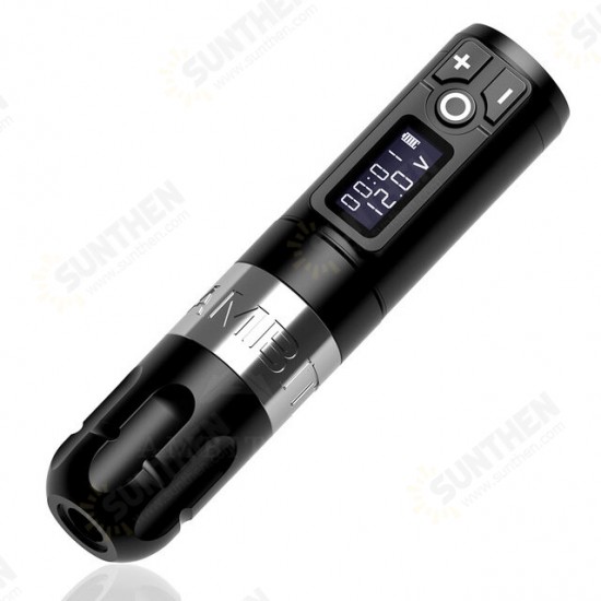 Wireless Tattoo Pen Machine with Portable Power Brushless Motor Digital LED Display For Body Art