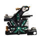 Z200 Carbon Steel Casting Tattoo Machine High Stability Body Art 7000-9000 R/Minute Black