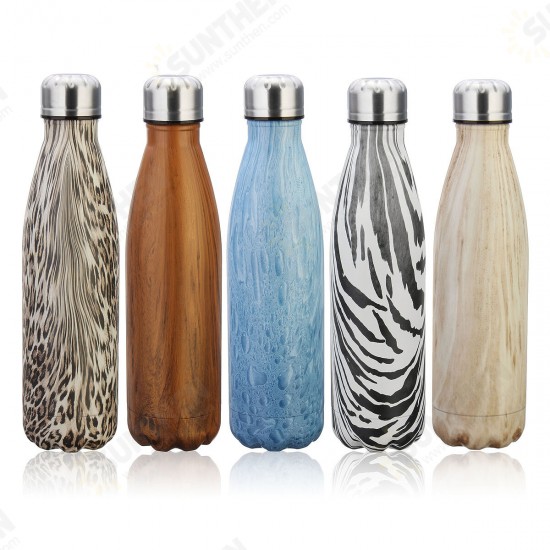 17oz Simple Creative Thremos Cup Vacuum Stainless Steel Water Bottle Vacuum Water Bottles