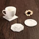 3 Pattern Marble Ceramic Texture Drink Coffee Tea Cup Mat Anti-Slip Cup Mat