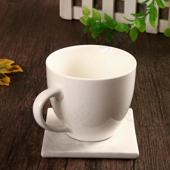 3 Pattern Marble Ceramic Texture Drink Coffee Tea Cup Mat Anti-Slip Cup Mat