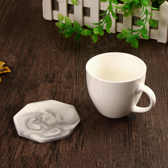 3 Pattern Marble Ceramic Texture Drink Coffee Tea Cup Mat Anti-Slip Cup Mat