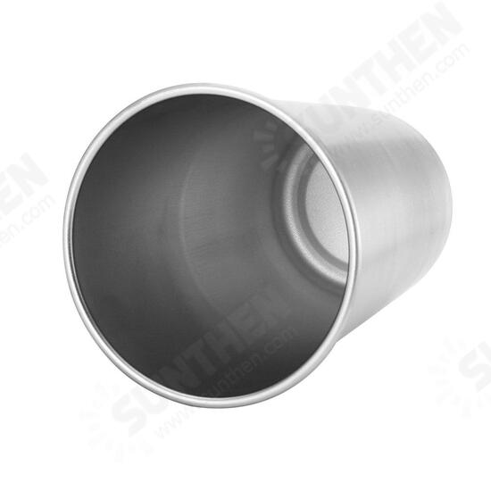 304 Stainless Steel Cup Mug Single Layer Cup Drink Cup Milk Cup 500ml Home Kitchen Drinkware Water Cup