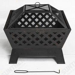 34 Inch Fire Pits Large Wood Burning Deep Steel Firepitsm with Ash Plate,Water Drainage Hole,Spark Screen Poker 34 Inch Fire Pits Large Wood Burning Deep Steel Firepitsm with Ash Plate,Water Drainage Hole,Spark Screen Poker