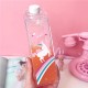 500ml Fantastic Summer Unicorn Cartoon Milk Drink Box Water Bottle Birthday Kid