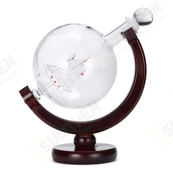 850ml Glass Decanter Globe Liquor Gifts Whiskey Bottle Large Capacity Bottle Spirits