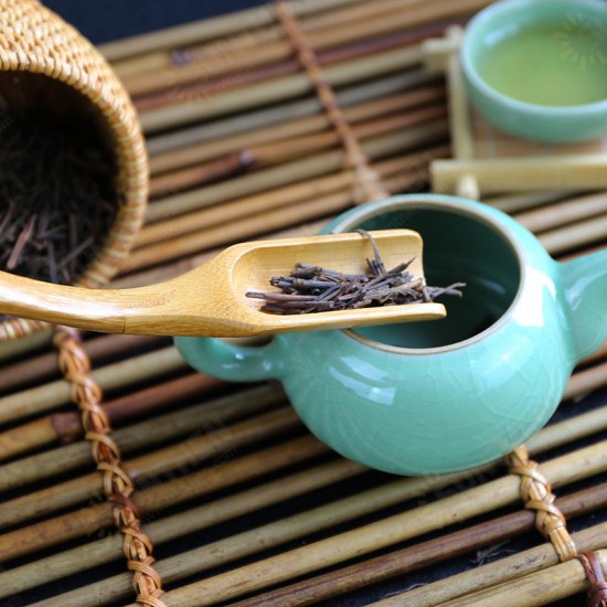 Bamboo Tea Spoon Curved Tea Spoon Tea Leaves Measurement Kungfu Tea Acessaries