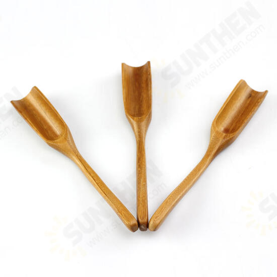 Bamboo Tea Spoon Curved Tea Spoon Tea Leaves Measurement Kungfu Tea Acessaries